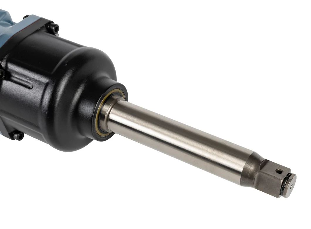 Pneumatic Wrench with 1 Inch Square, 3700 R. P. M Free Speed, 4000n. M Max Torque, Pinless Hammer Mechanism, Heavy Duty Composite Air Impact Wrench