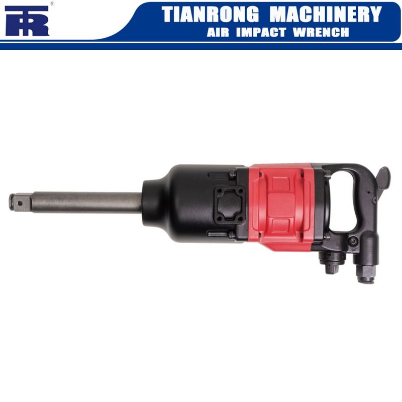 3000 N.M. Torque 1 pulgada llave de impacto de aire personalizado disponible 6 o 8 pulgadas longitud del yunque